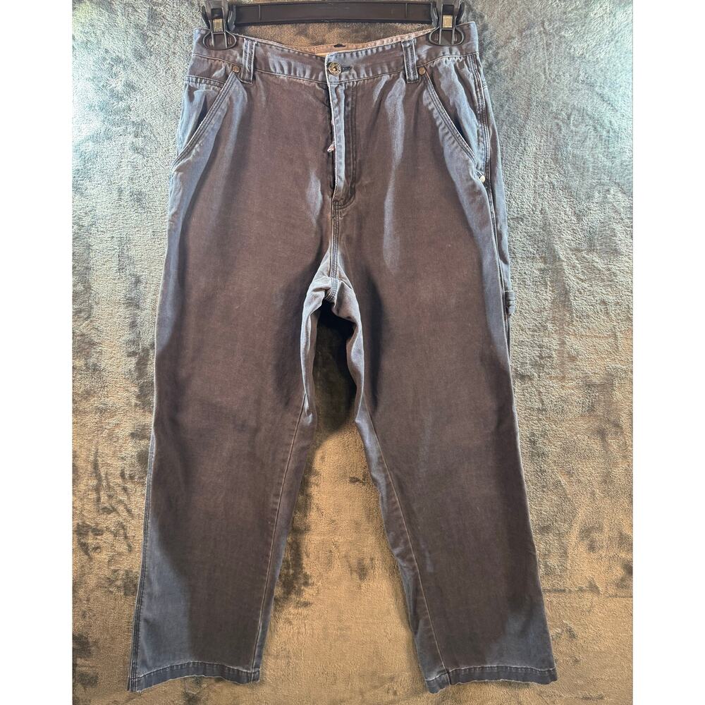 Streetwear x Skater x VTG Y2K Plugg Co. Cargo Pants Men's Size 30/32 Faded Gray!